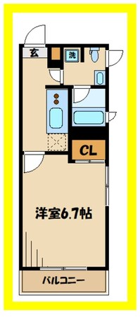 ライフゾーン玉川2の物件間取画像